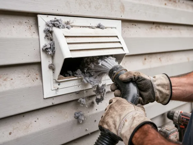 Professional dryer vent cleaning by Montville Dryer Vent Cleaning in Montville