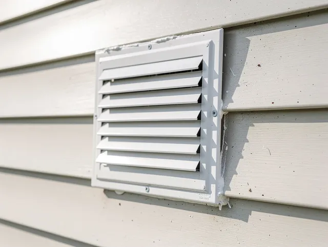 Expert vent cover replacement by Montville Dryer Vent Cleaning in Montville