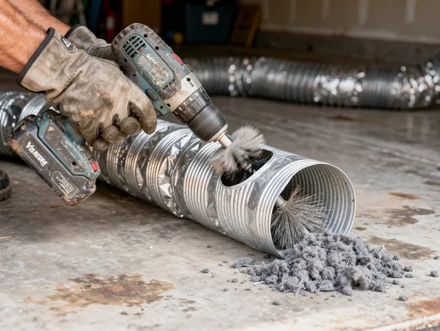 Professional duct cleaning by Montville Dryer Vent Cleaning in Montville